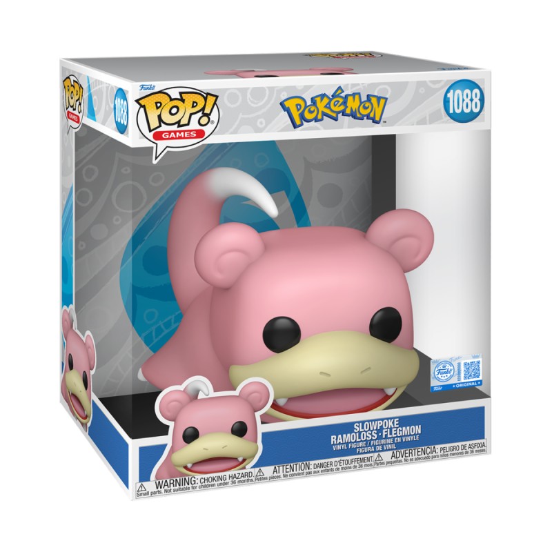 Pop Games - Pokemon Jumbo 10" Slopoke 1088 Pop Games - Pokemon Jumbo 10" Slopoke 1088